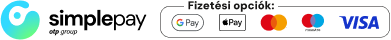 SimplePay támogatott fizetési módok