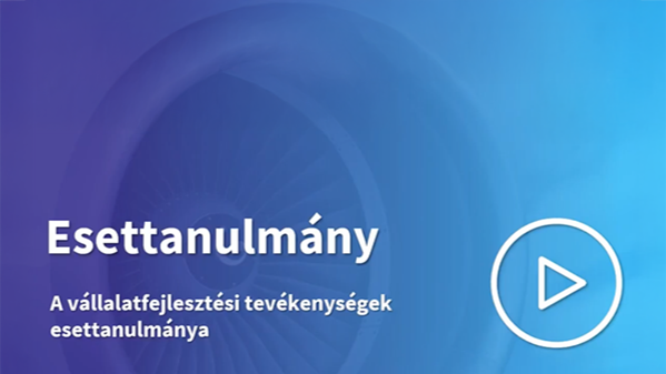 Video - A vállalatfejlesztési tevékenységek esettanulmánya